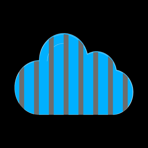 A Salesforce cloud behind prison bars: the opaque, caged org of today.